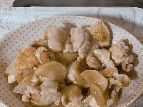 鶏と大根の炒め煮(^-^ )